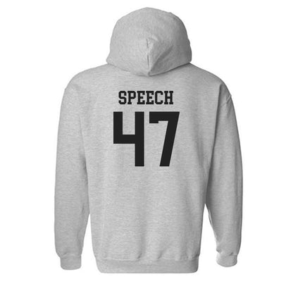 New Mexico - NCAA Football : Drew Speech - Classic Shersey Hooded Sweatshirt-1