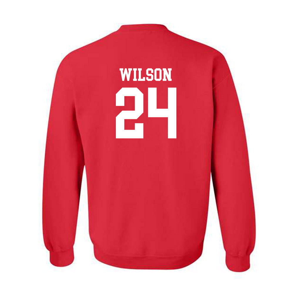 New Mexico - NCAA Football : Jayden Wilson - Classic Shersey Crewneck Sweatshirt-1