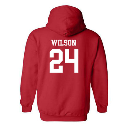 New Mexico - NCAA Football : Jayden Wilson - Classic Shersey Hooded Sweatshirt-1