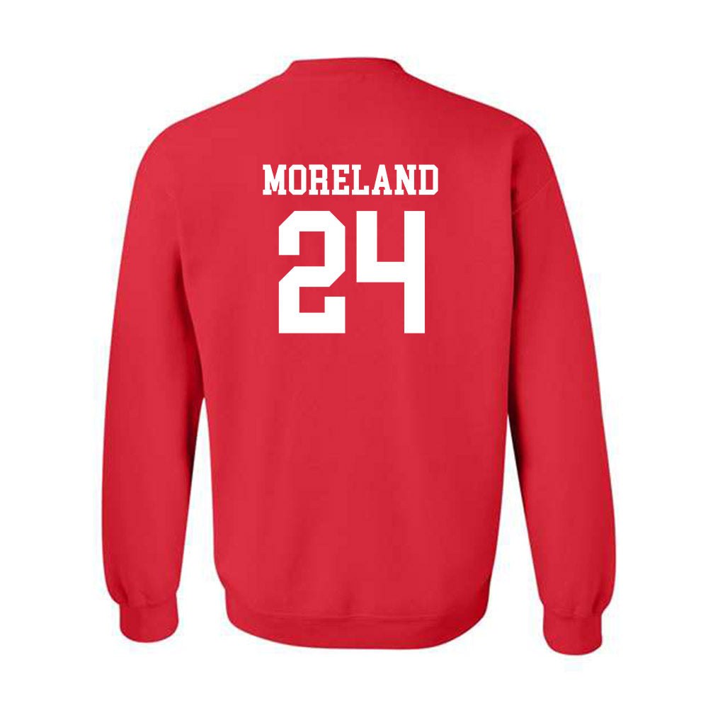 New Mexico - NCAA Women's Basketball : Amhyia Moreland - Classic Shersey Crewneck Sweatshirt-1