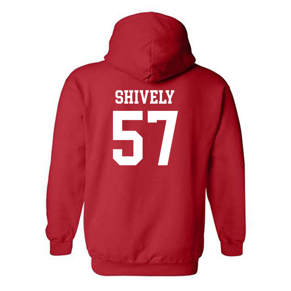 New Mexico - NCAA Football : Jonathan Shively - Classic Shersey Hooded Sweatshirt-1