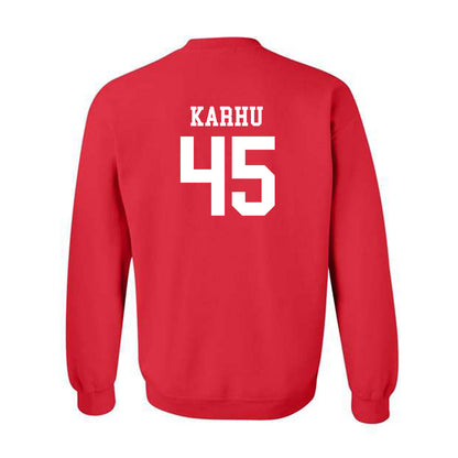 New Mexico - NCAA Football : Brett Karhu - Classic Shersey Crewneck Sweatshirt-1