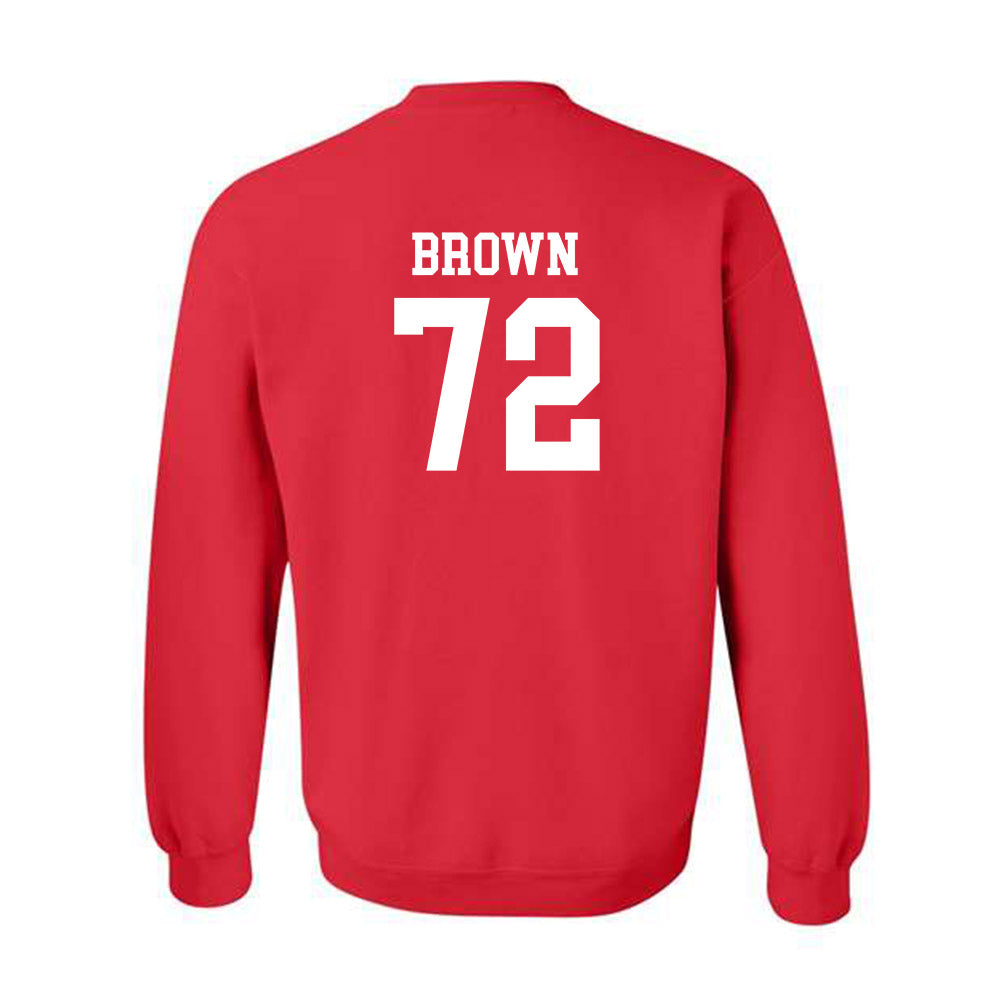 New Mexico - NCAA Football : Nevell Brown - Classic Shersey Crewneck Sweatshirt-1