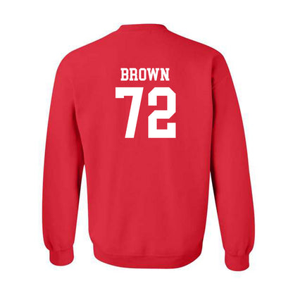 New Mexico - NCAA Football : Nevell Brown - Classic Shersey Crewneck Sweatshirt-1