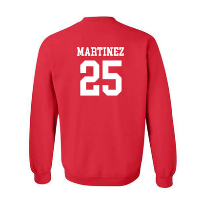 New Mexico - NCAA Football : D'sean Martinez - Classic Shersey Crewneck Sweatshirt-1