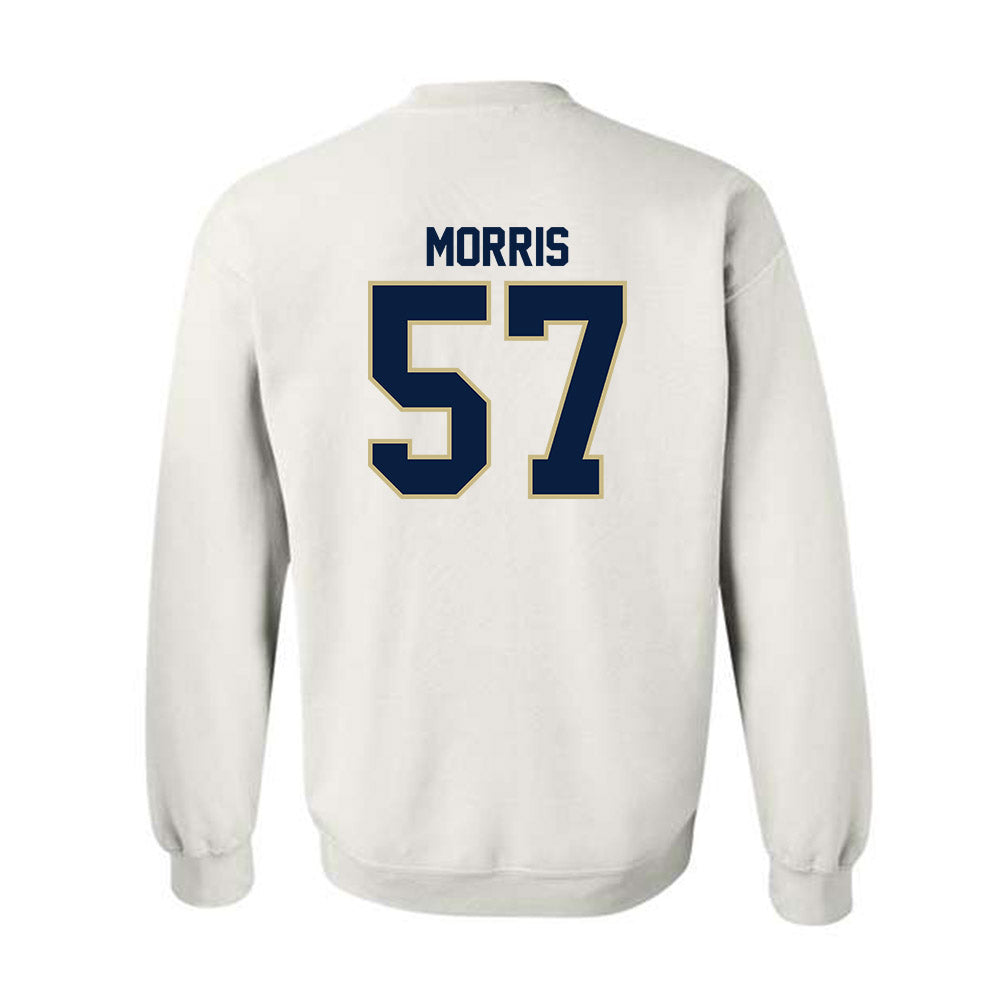 Akron - NCAA Football : Delvin Morris - Classic Fashion Shersey Crewneck Sweatshirt