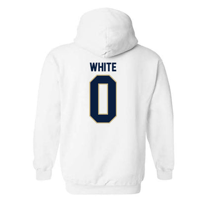  - NCAA Cheerleading : Mahonna White - Classic Fashion Shersey Hooded Sweatshirt-1