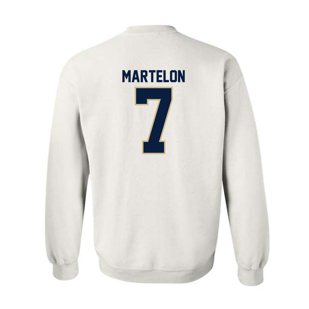 Akron - NCAA Women's Lacrosse : Olivia Martelon - Classic Fashion Shersey Crewneck Sweatshirt-1