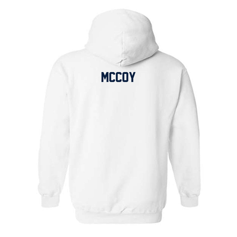 Akron - NCAA Men's Track & Field : Jalen McCoy - Classic Fashion Shersey Hooded Sweatshirt