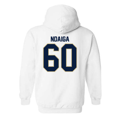 Akron - NCAA Football : Jeremiah Ndaiga - Classic Fashion Shersey Hooded Sweatshirt
