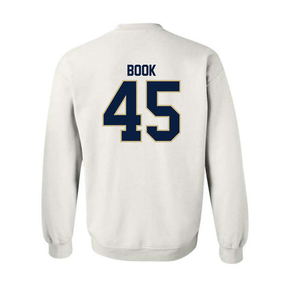 Akron - NCAA Football : Avery Book - Classic Fashion Shersey Crewneck Sweatshirt
