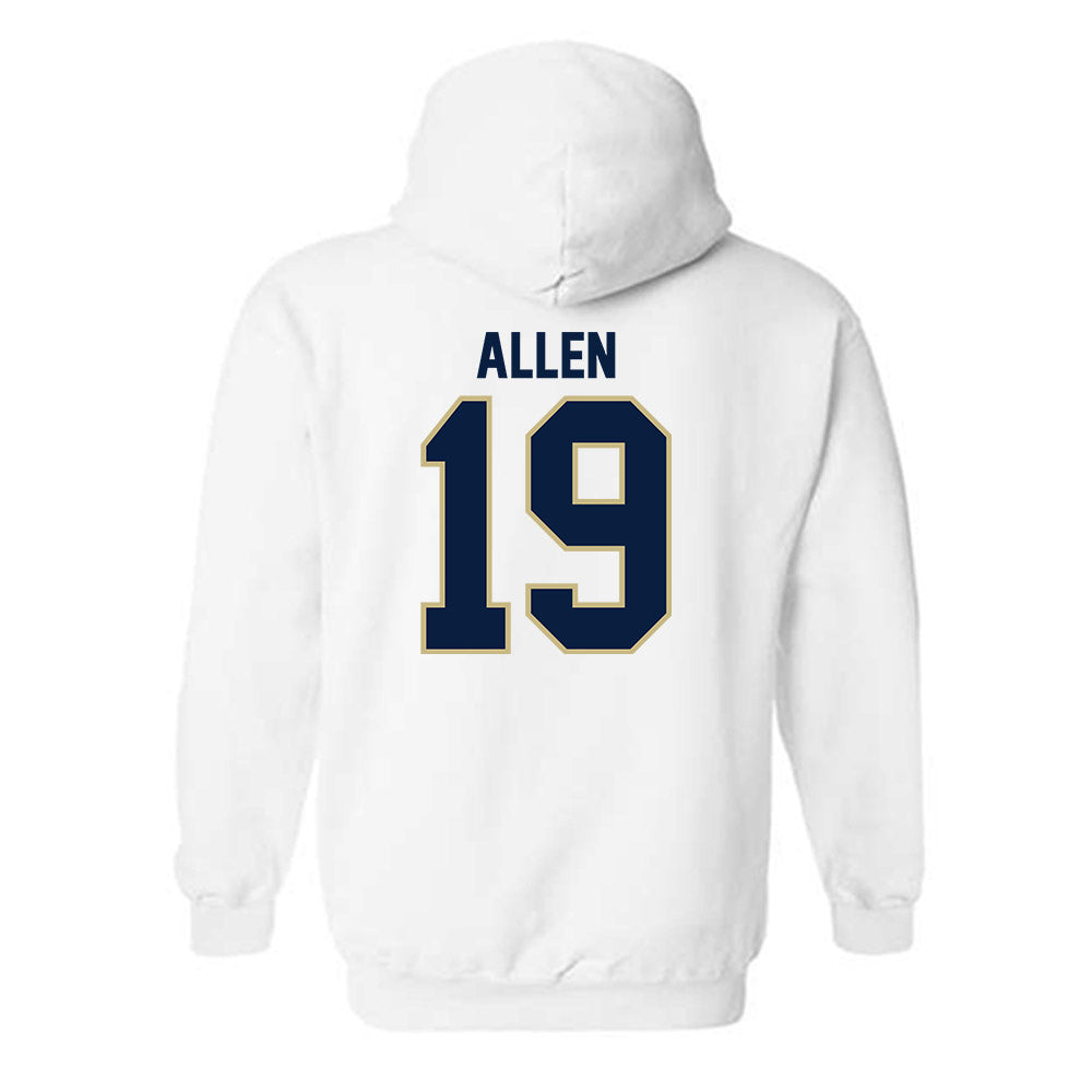 Akron - NCAA Women's Soccer : Taylor Allen - Classic Fashion Shersey Hooded Sweatshirt-1