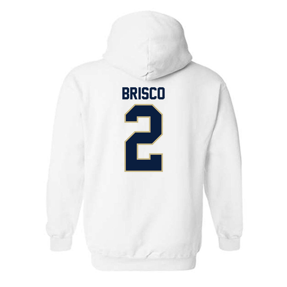 Akron - NCAA Men's Basketball : Rich Brisco - Classic Fashion Shersey Hooded Sweatshirt