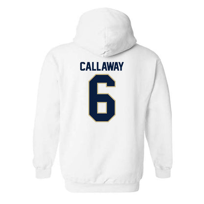 Akron - NCAA Women's Basketball : Izzy Callaway - Classic Fashion Shersey Hooded Sweatshirt-1