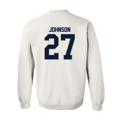 Akron - NCAA Football : Keyveon Johnson - Classic Fashion Shersey Crewneck Sweatshirt