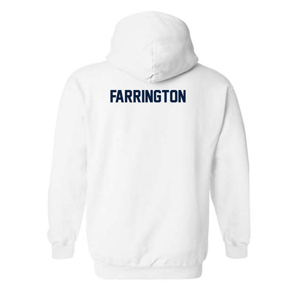 Akron - NCAA Men's Track & Field : Braylyn Farrington - Classic Fashion Shersey Hooded Sweatshirt