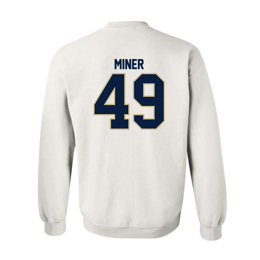 Akron - NCAA Football : Frank Miner - Classic Fashion Shersey Crewneck Sweatshirt-1