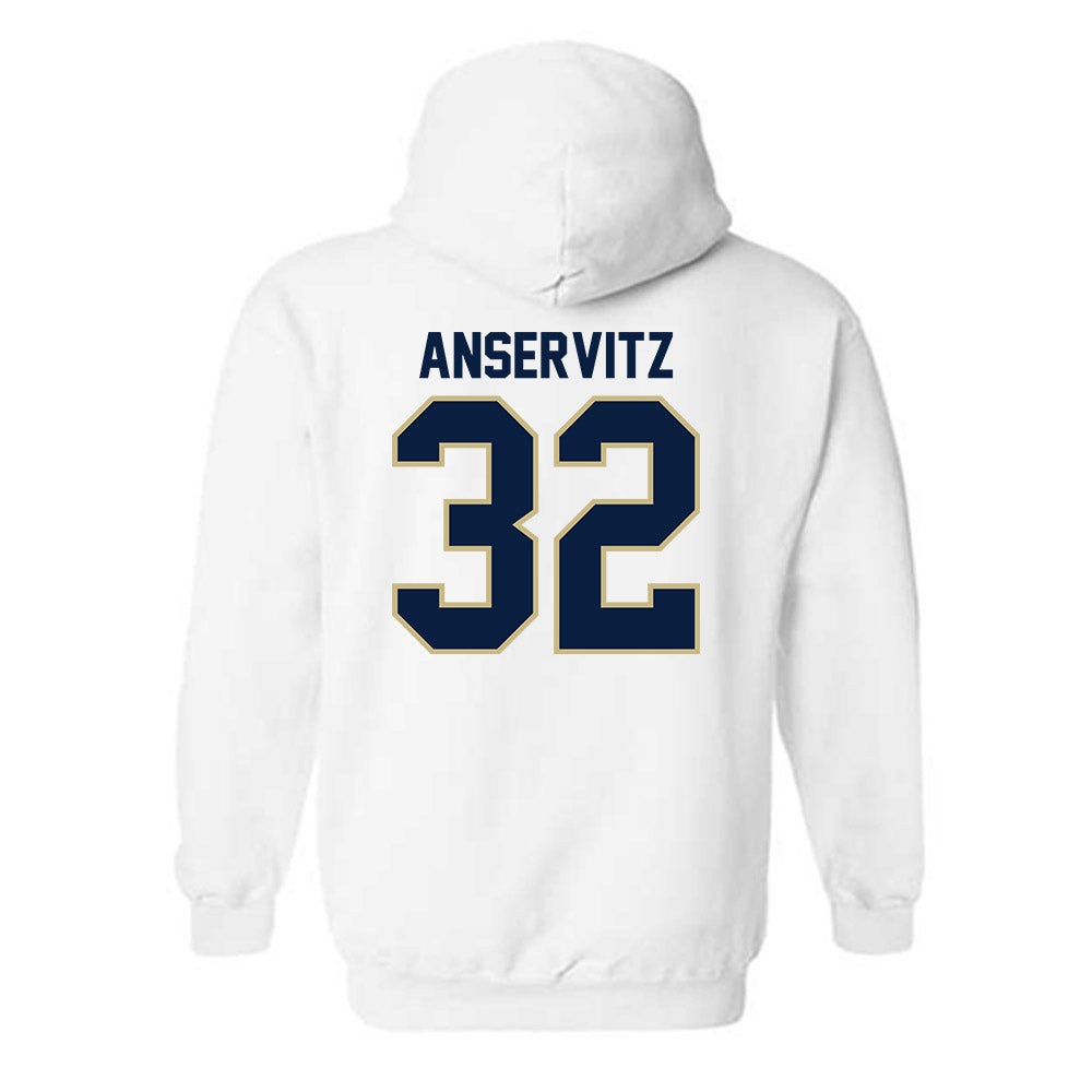 Akron - NCAA Baseball : Johnny Anservitz - Classic Fashion Shersey Hooded Sweatshirt
