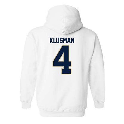Akron - NCAA Women's Volleyball : Ruby Klusman - Classic Fashion Shersey Hooded Sweatshirt-1