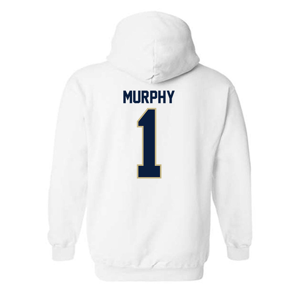 Akron - NCAA Women's Basketball : Liz Murphy - Classic Fashion Shersey Hooded Sweatshirt-1