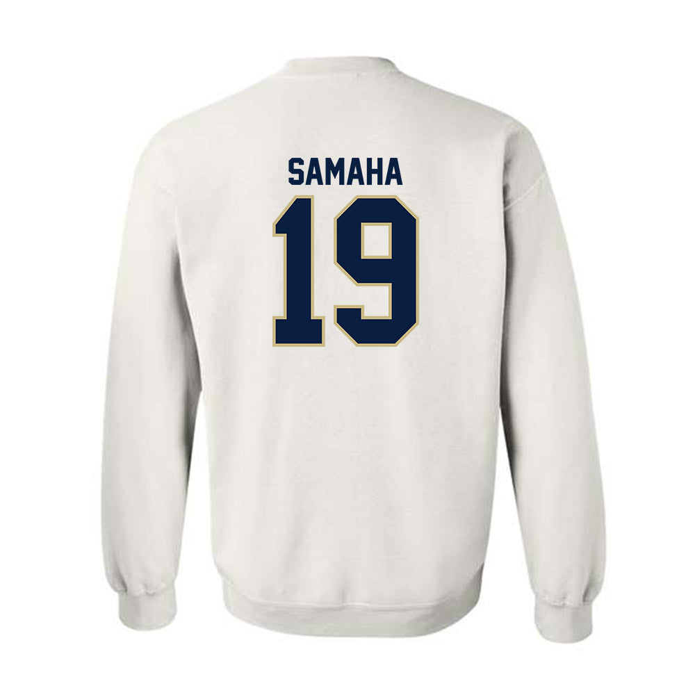Akron - NCAA Football : adam samaha - Classic Fashion Shersey Crewneck Sweatshirt-1