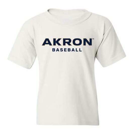 Akron - NCAA Baseball : David Moore - Classic Fashion Shersey Youth T-Shirt