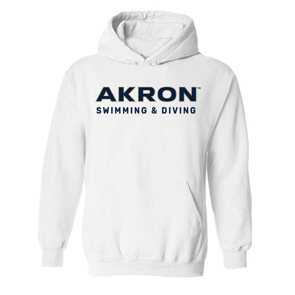 Akron - NCAA Women's Swimming & Diving : Grace Nuhfer - Classic Fashion Shersey Hooded Sweatshirt