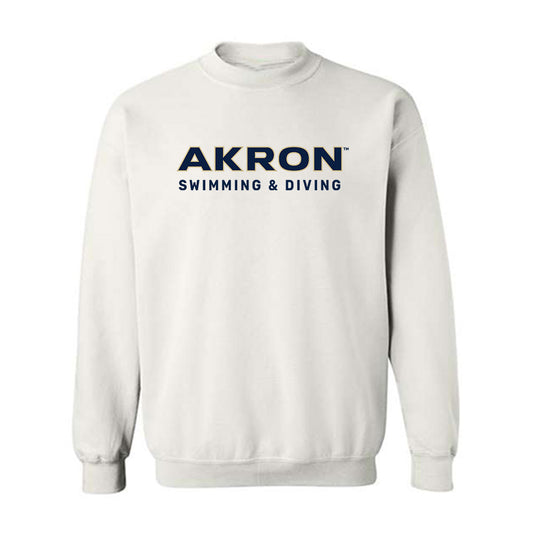 Akron - NCAA Women's Swimming & Diving : Corinne Spetz - Classic Fashion Shersey Crewneck Sweatshirt-0