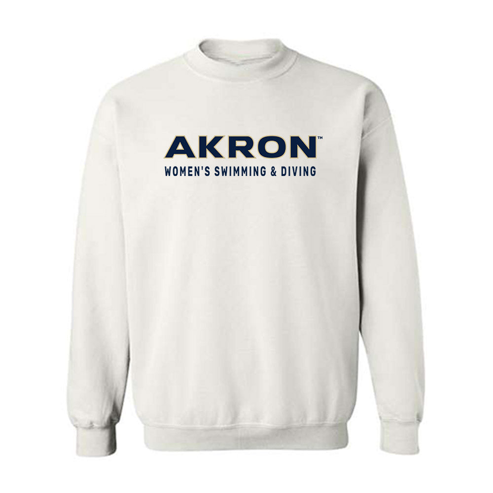 Akron - NCAA Women's Swimming & Diving : Alanis Santiago - Classic Fashion Shersey Crewneck Sweatshirt