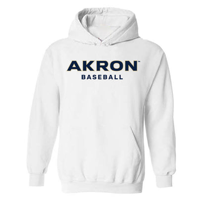 Akron - NCAA Baseball : Garrett Groce - Classic Fashion Shersey Hooded Sweatshirt-0