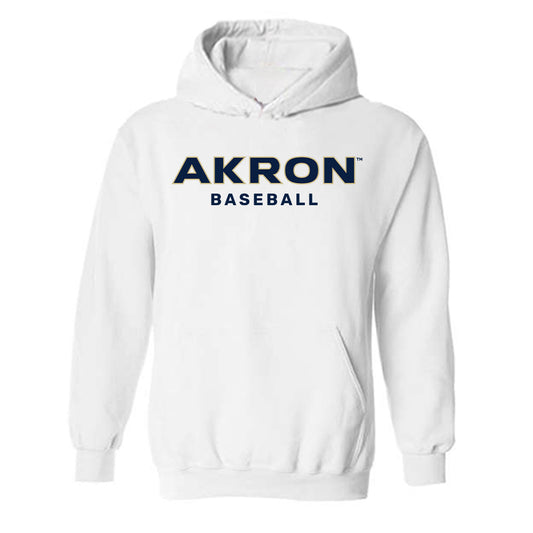 Akron - NCAA Baseball : Garrett Groce - Classic Fashion Shersey Hooded Sweatshirt-0