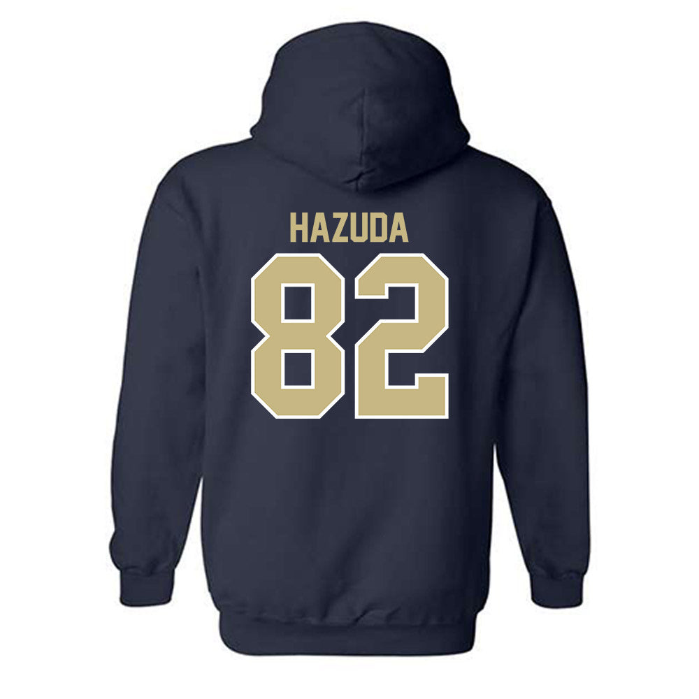 Akron - NCAA Football : Troy Hazuda - Classic Shersey Hooded Sweatshirt-1