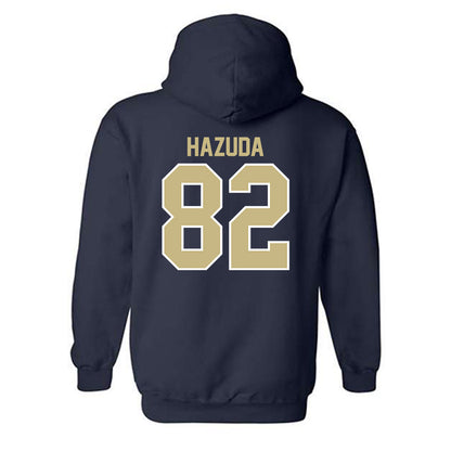 Akron - NCAA Football : Troy Hazuda - Classic Shersey Hooded Sweatshirt-1