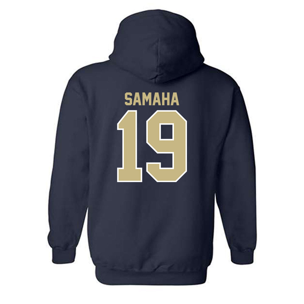 Akron - NCAA Football : adam samaha - Classic Shersey Hooded Sweatshirt-1
