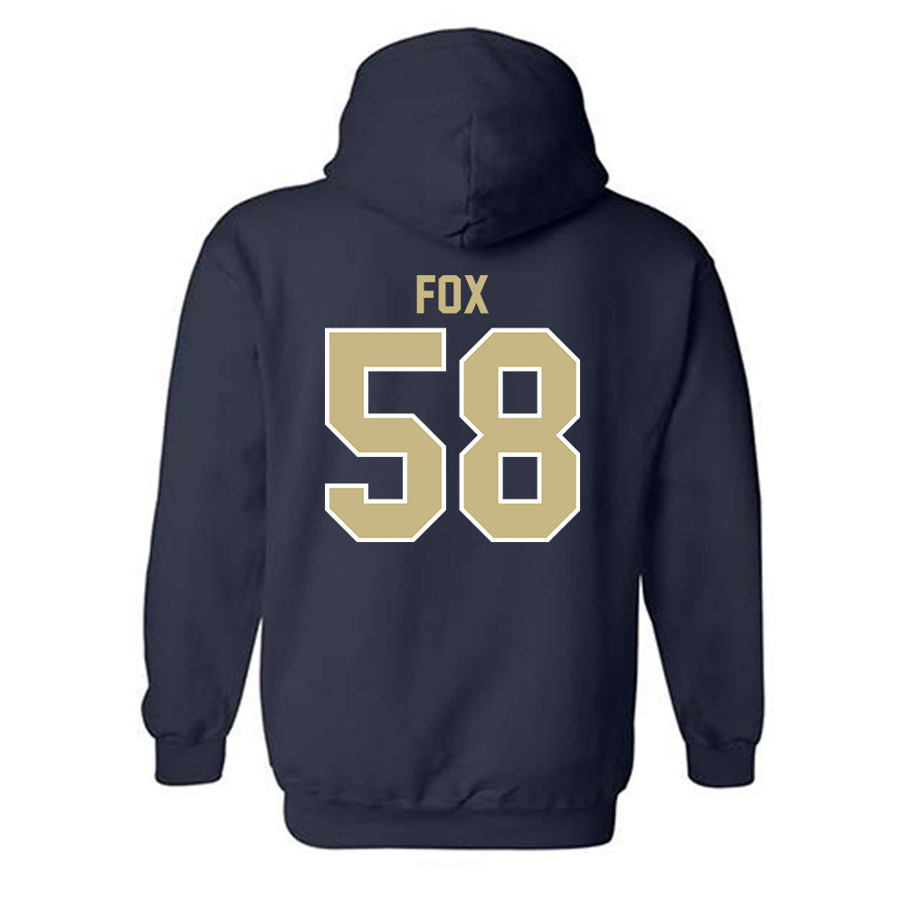 Akron - NCAA Football : Alex Fox - Classic Shersey Hooded Sweatshirt-1