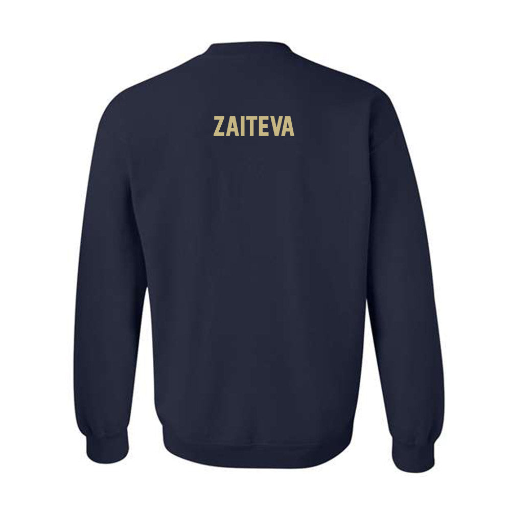 Akron - NCAA Women's Swimming & Diving : Natalia Zaiteva - Classic Shersey Crewneck Sweatshirt-1