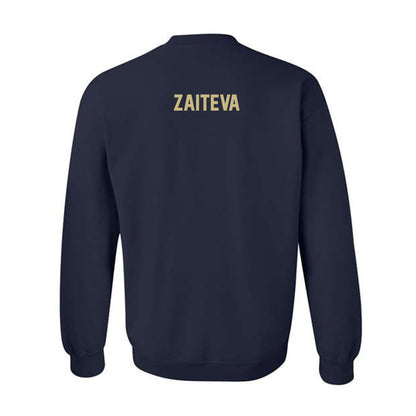Akron - NCAA Women's Swimming & Diving : Natalia Zaiteva - Classic Shersey Crewneck Sweatshirt-1