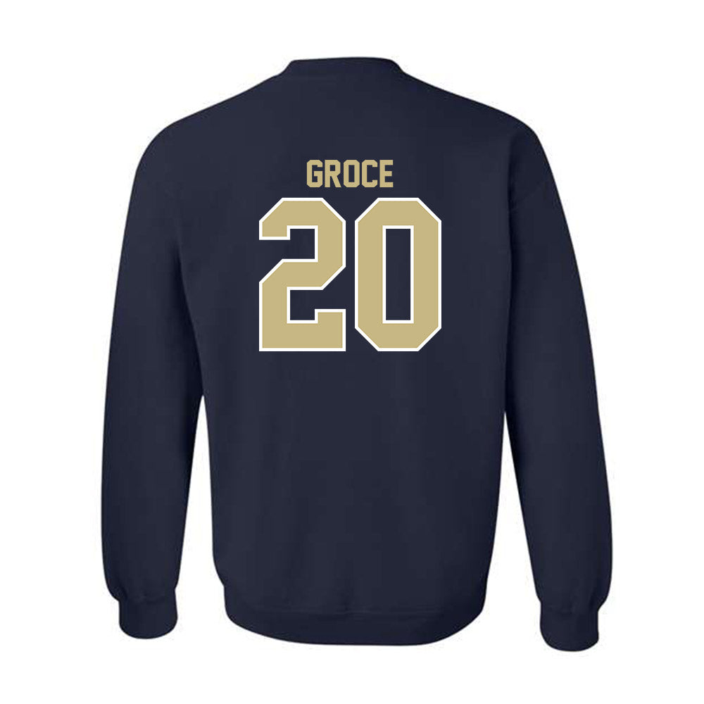 Akron - NCAA Baseball : Garrett Groce - Classic Shersey Crewneck Sweatshirt-1