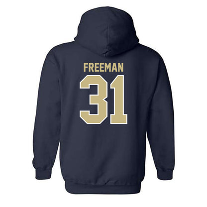 Akron - NCAA Football : Fahrell Freeman - Classic Shersey Hooded Sweatshirt