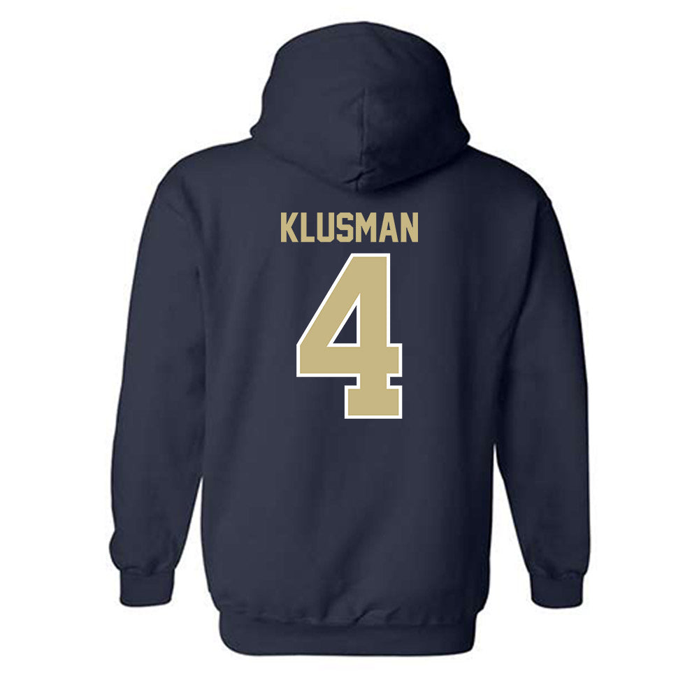 Akron - NCAA Women's Volleyball : Ruby Klusman - Classic Shersey Hooded Sweatshirt-1