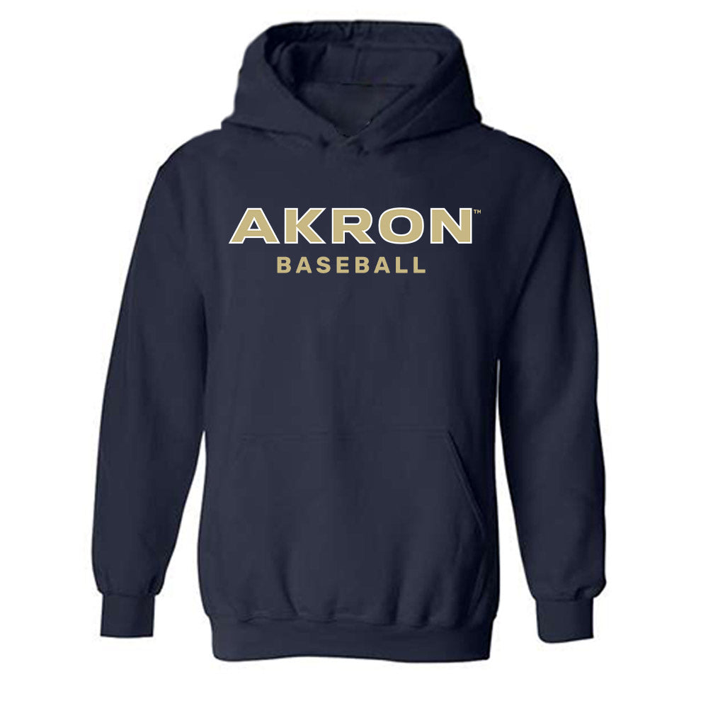 Akron - NCAA Baseball : Charles Schebler - Classic Shersey Hooded Sweatshirt-0