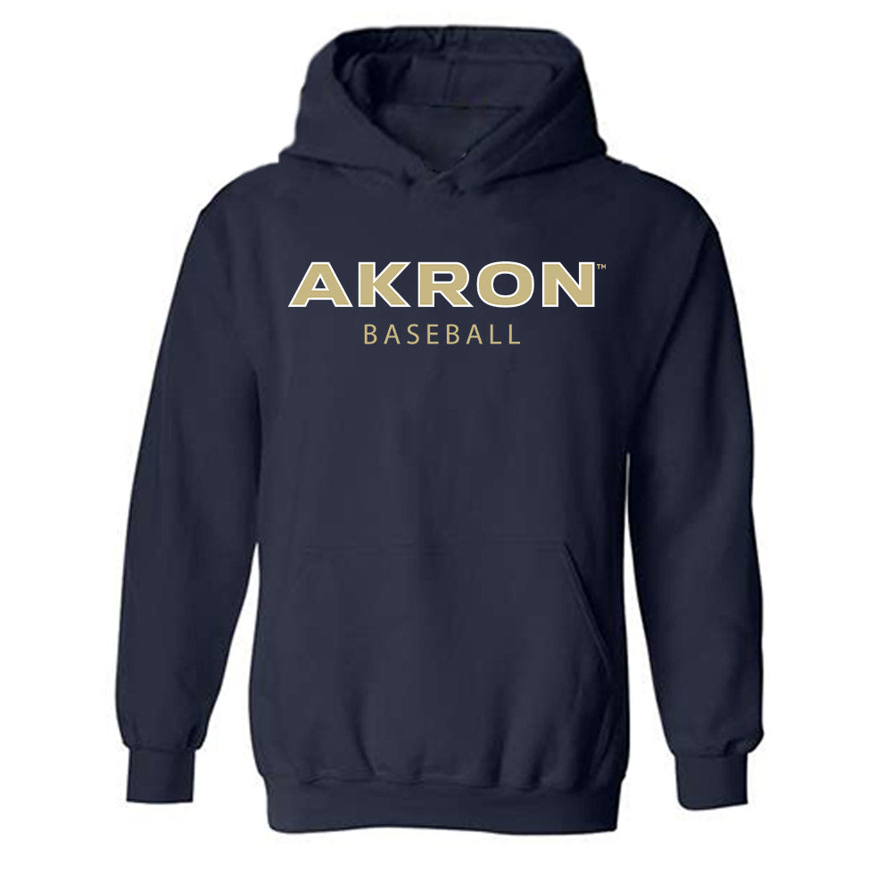 Akron - NCAA Baseball : Garrett Groce - Classic Shersey Hooded Sweatshirt-0