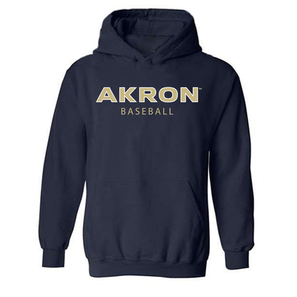 Akron - NCAA Baseball : Garrett Groce - Classic Shersey Hooded Sweatshirt-0