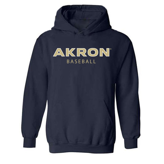 Akron - NCAA Baseball : Prince DeBoskie - Classic Shersey Hooded Sweatshirt-0