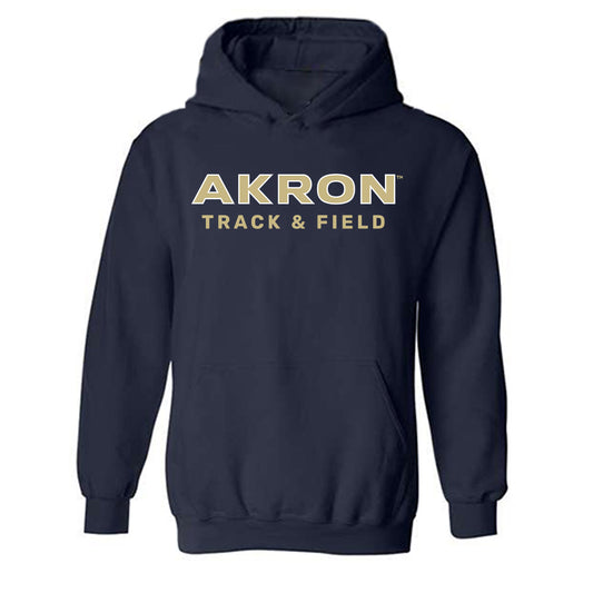 Akron - NCAA Men's Track & Field : Aiden Oderkirk - Classic Shersey Hooded Sweatshirt-0