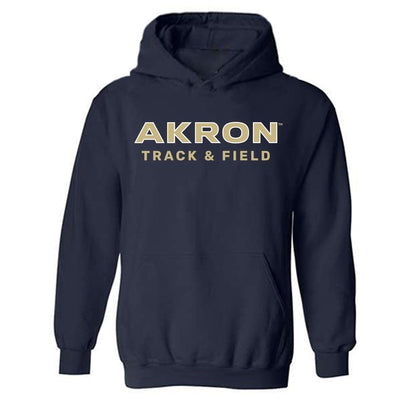 Akron - NCAA Men's Track & Field : Ty Munroe - Classic Shersey Hooded Sweatshirt-0