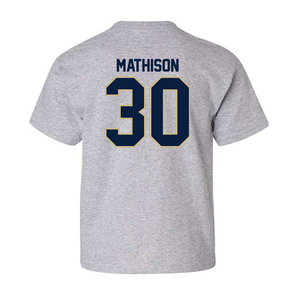 Akron - NCAA Baseball : Gabe Mathison - Classic Fashion Shersey Youth T-Shirt-1