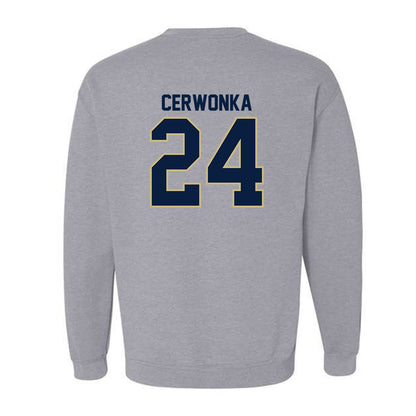 Akron - NCAA Women's Lacrosse : Kiran Cerwonka - Classic Fashion Shersey Crewneck Sweatshirt-1