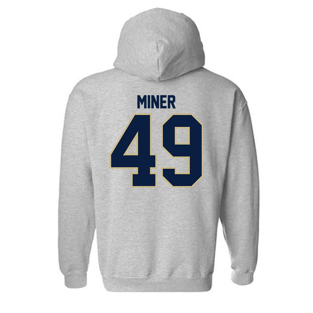 Akron - NCAA Football : Frank Miner - Classic Fashion Shersey Hooded Sweatshirt-1