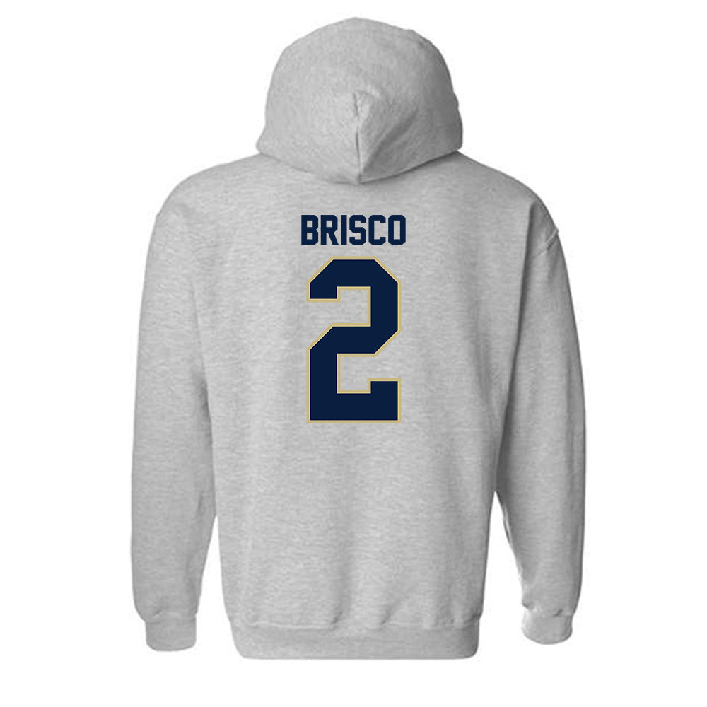 Akron - NCAA Men's Basketball : Rich Brisco - Classic Fashion Shersey Hooded Sweatshirt